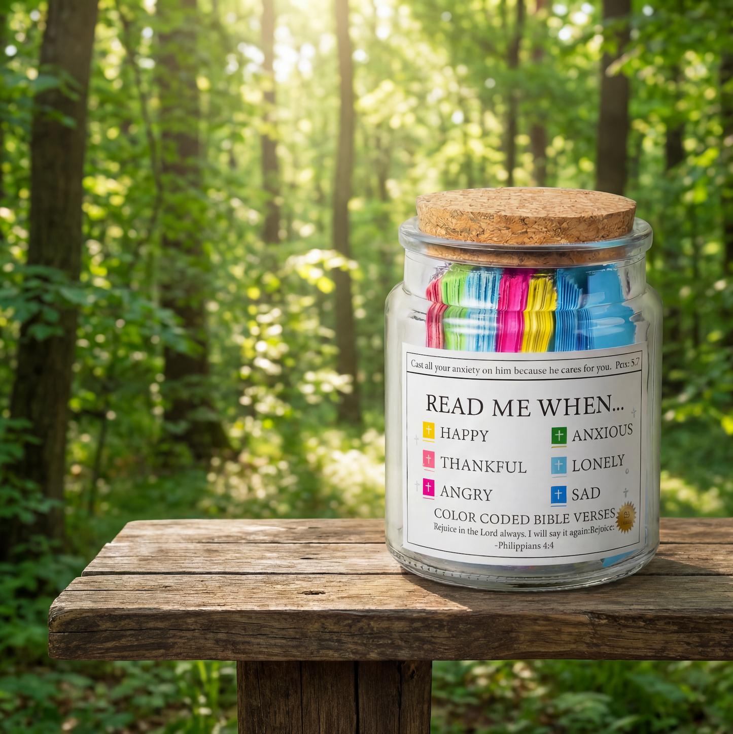 Bible Verse Jar